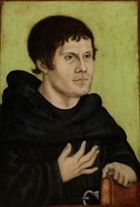 Posthumous Portrait of Martin Luther as an Augustine Monk